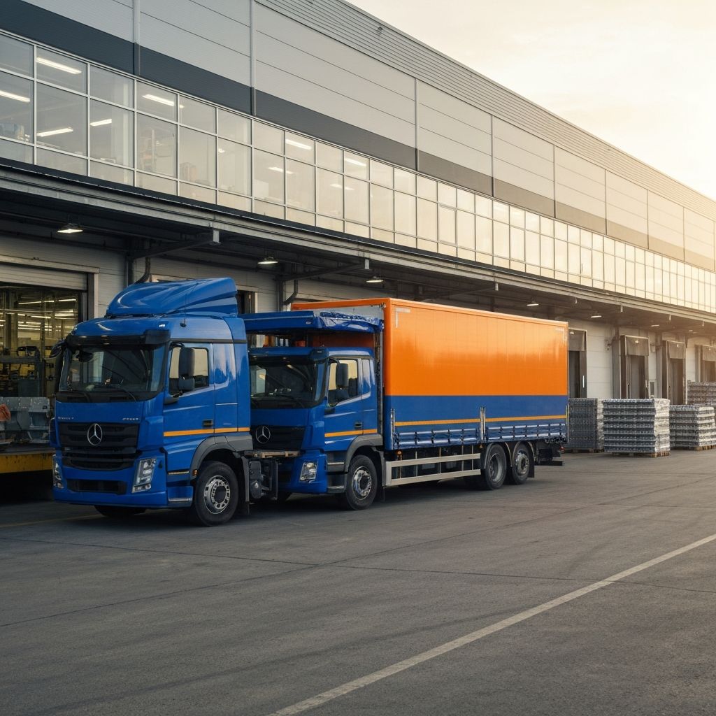 Logística de entrega regional