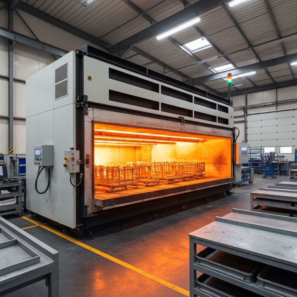 Estufa de cura industrial